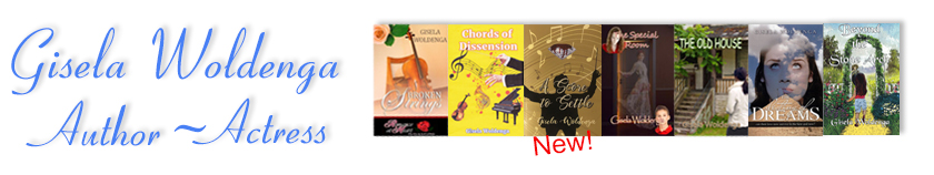 Gisela Woldenga - Author ~ Actress