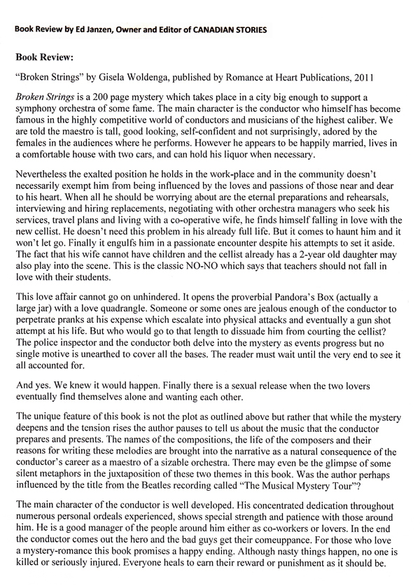 Review - Broken Strings