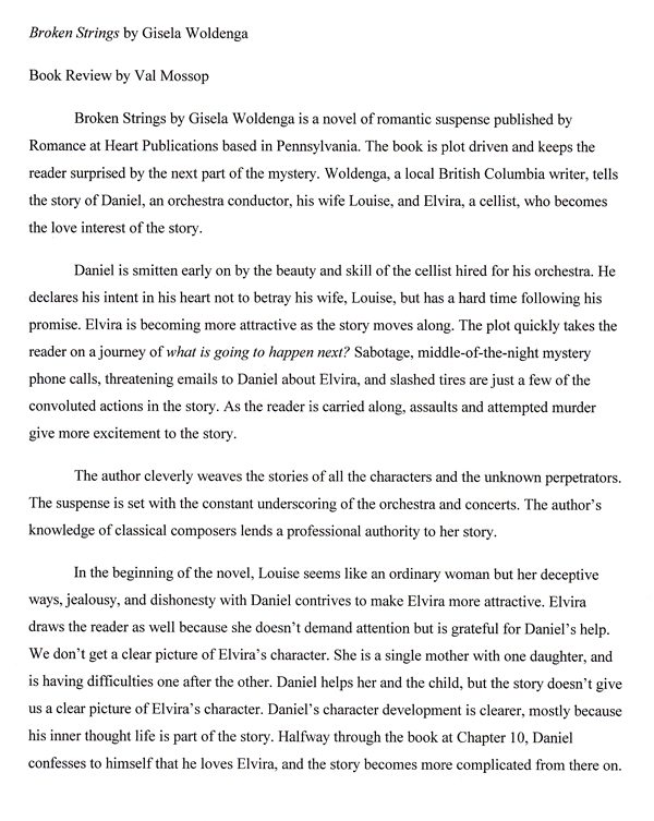 Review - Broken Strings